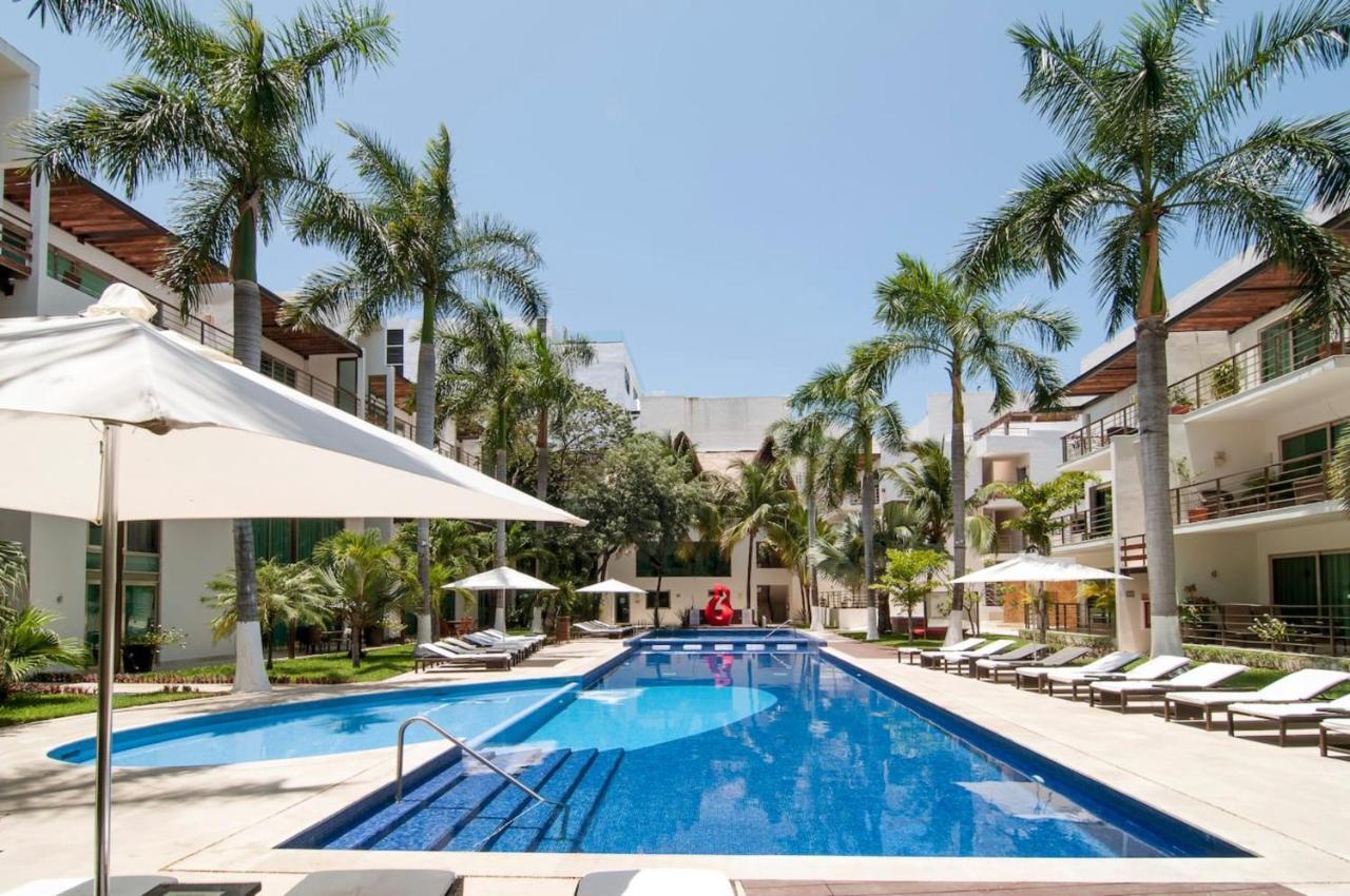 Luxurious & Central Condo In Playa Steps From The Beach Playa del Carmen Eksteriør billede