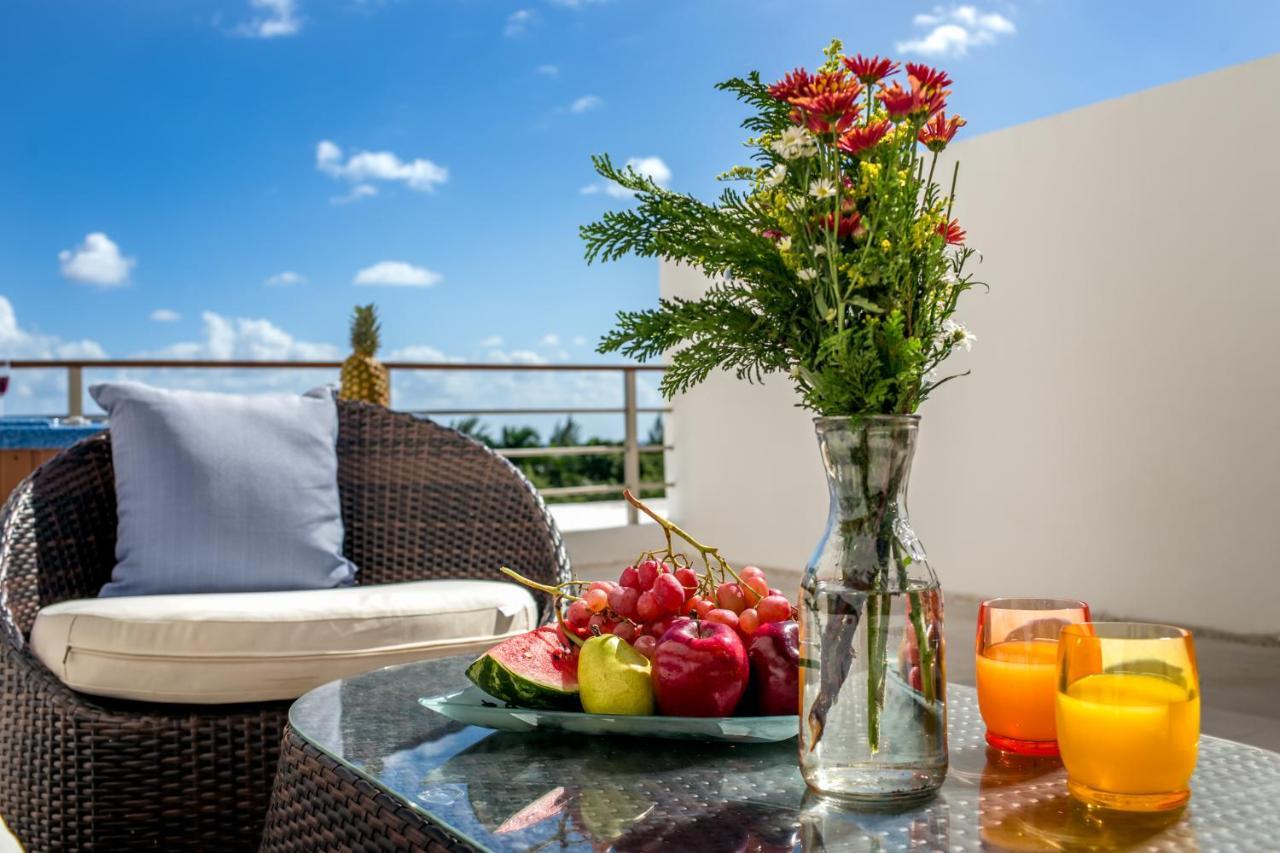 Luxurious & Central Condo In Playa Steps From The Beach Playa del Carmen Eksteriør billede