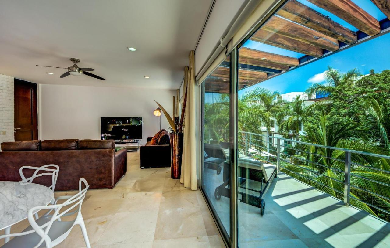 Luxurious & Central Condo In Playa Steps From The Beach Playa del Carmen Eksteriør billede