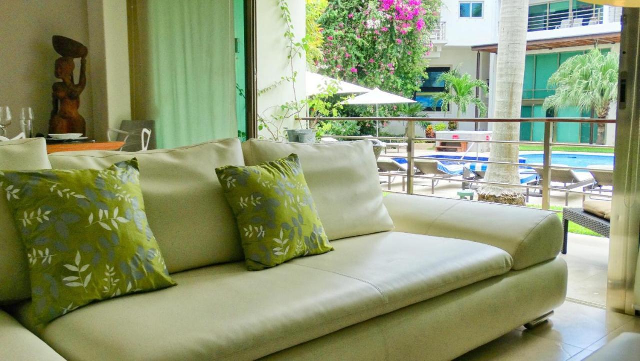 Luxurious & Central Condo In Playa Steps From The Beach Playa del Carmen Eksteriør billede