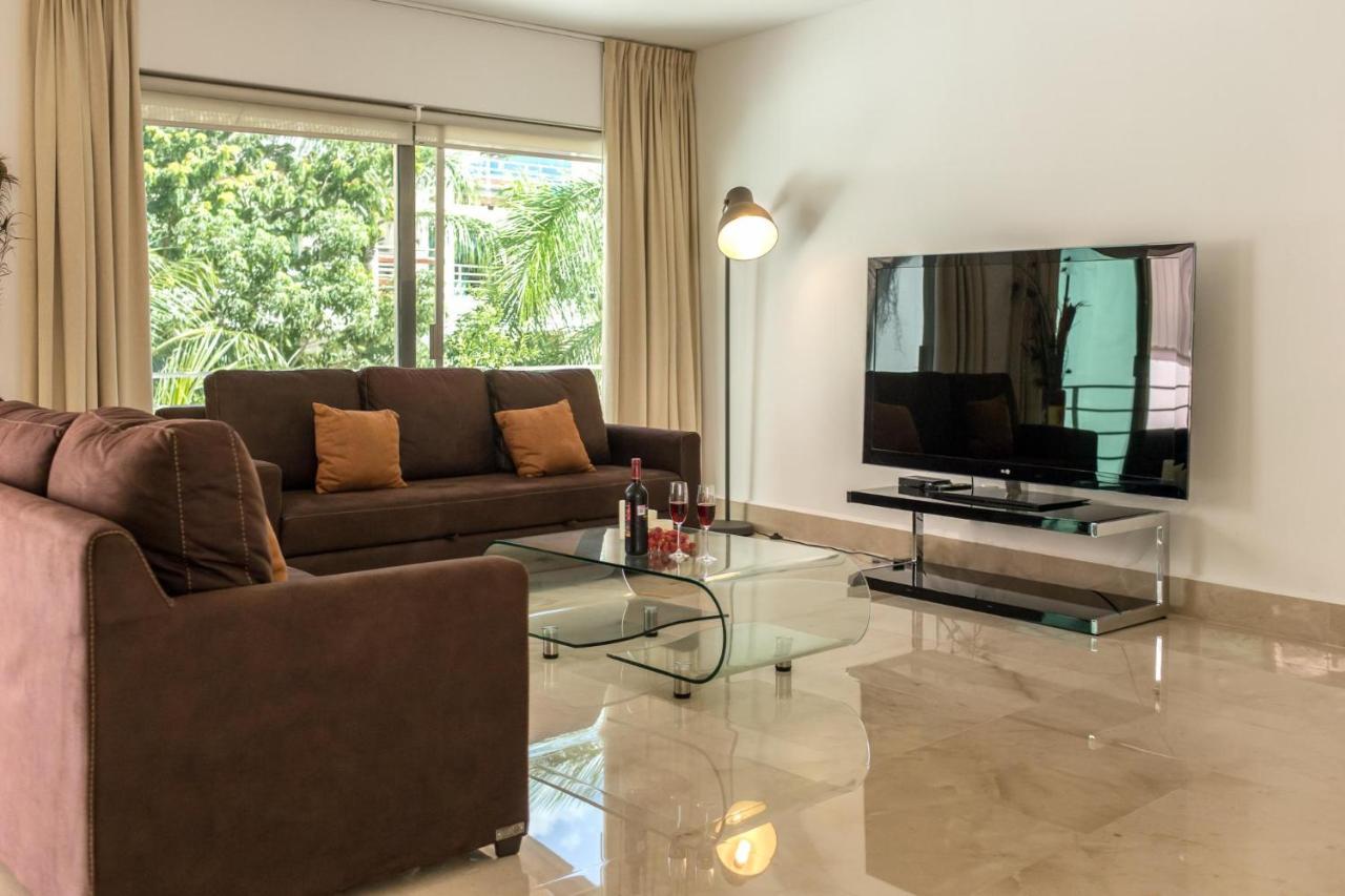 Luxurious & Central Condo In Playa Steps From The Beach Playa del Carmen Eksteriør billede